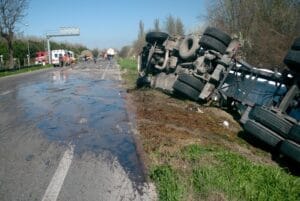 past and present heavy recovery Heavy Truck Rollover