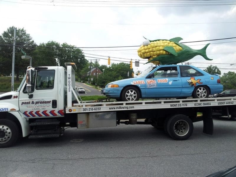 Laurel flatbed towing